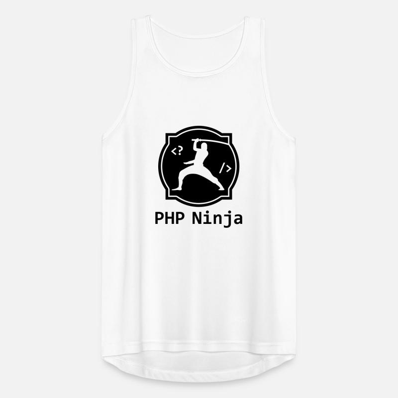 PHP Ninja - Programmeur PHP Coder Nerd Webdesign Débardeur respirant Homme