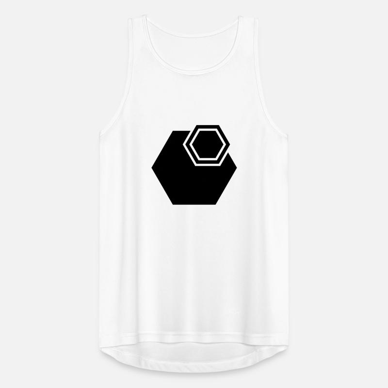 HEXAGON 01 Männer Tank Top atmungsaktiv