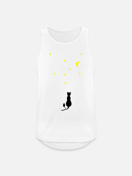 Cat and Mouse - Men's Breathable Tank Top - white