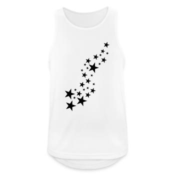 stars - Débardeur respirant Homme - blanc - Devant - Nick (188cm)