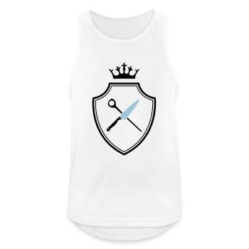 Koch Symbol - Men's Breathable Tank Top - white - Front - Nick (188cm)