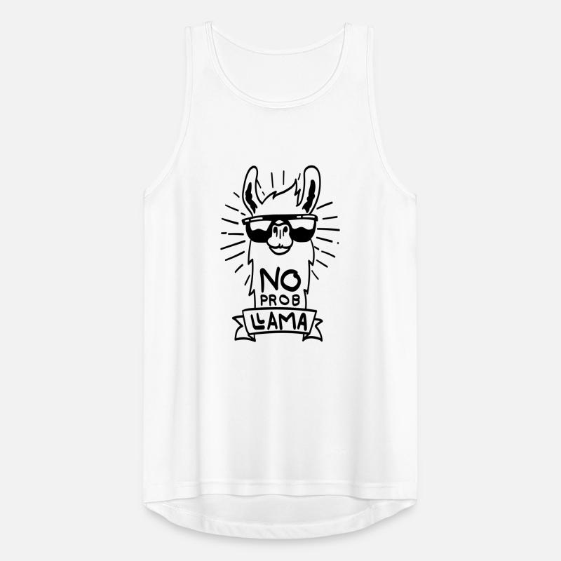 No ProbLlama - cool lama gift Men's Breathable Tank Top