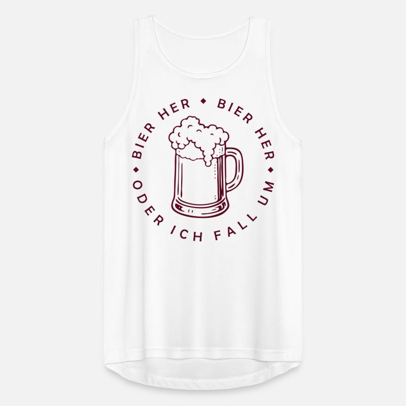 Bees here - Oder ich fall um! Men's Breathable Tank Top