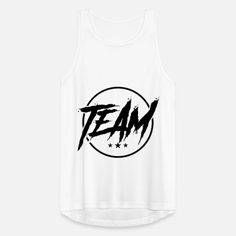team circle Men's Breathable Tank Top
