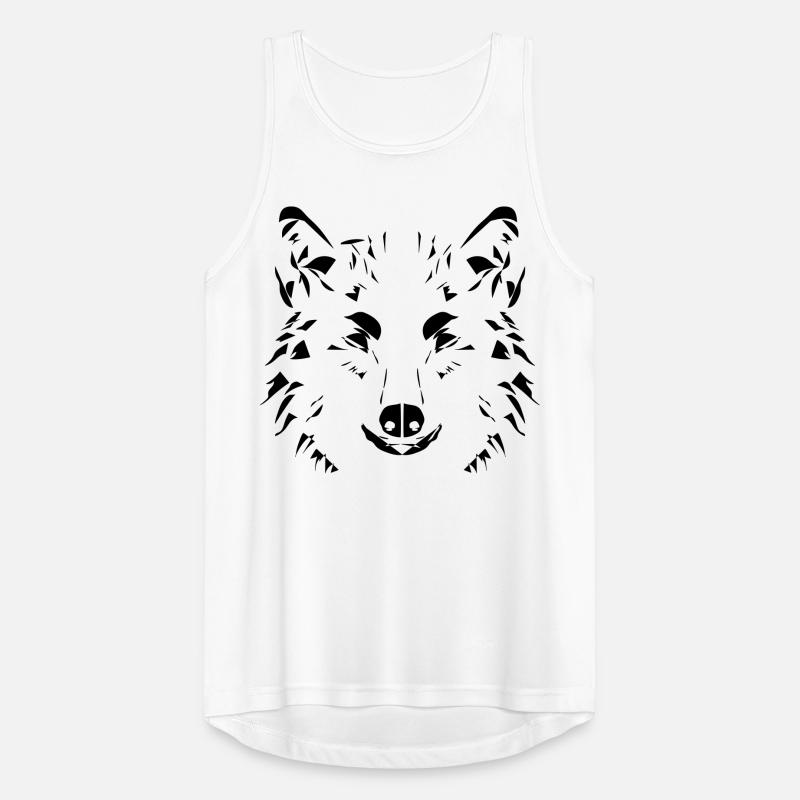 Wolf Design Men's Breathable Tank Top