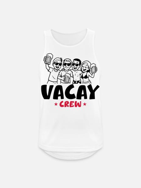 Holiday Crew - Men's Breathable Tank Top - white