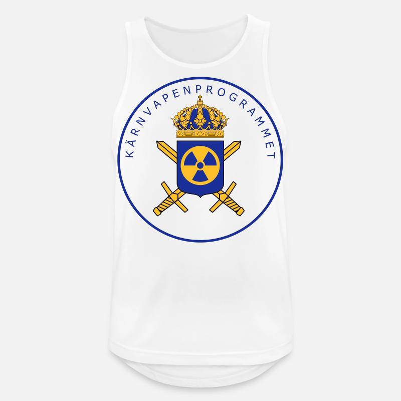 The Swedish Nuclear Weapons Programme - Men's Breathable Tank Top - white