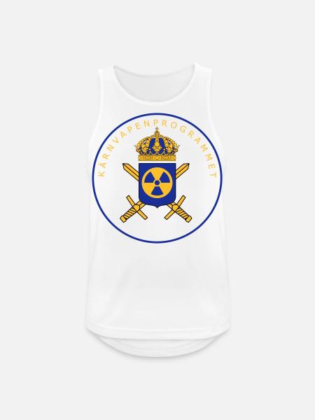 The Swedish Nuclear Weapons Programme - Men's Breathable Tank Top - white
