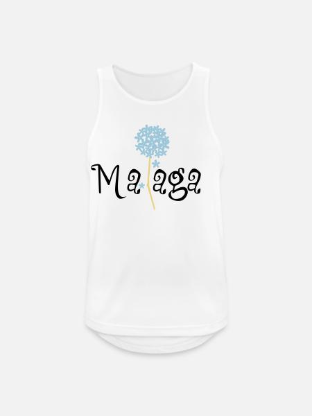 Malaga Biznaga - Men's Breathable Tank Top - white