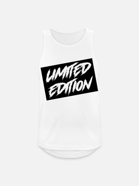 Limited Edition - Men's Breathable Tank Top - white