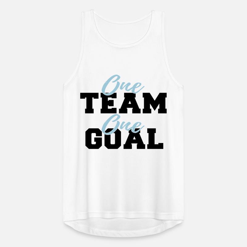 Objectif de travail d'équipe Sport Objectif d'équipe Débardeur respirant Homme