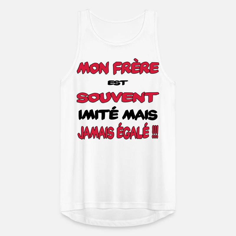 Mon frère souvent imité Débardeur respirant Homme