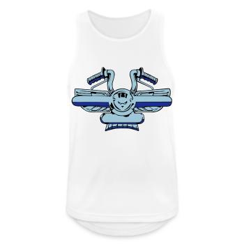 A background controllers - Men's Breathable Tank Top - white - Front - Nick (188cm)