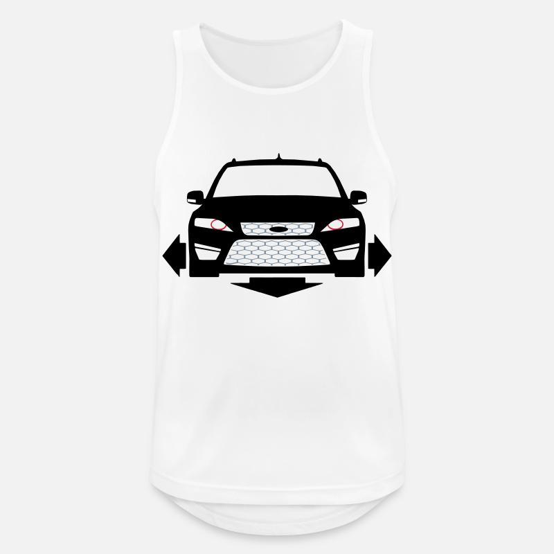 Bad Mdo - Männer Tank Top atmungsaktiv - Weiß