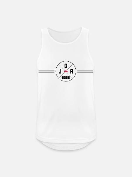 Jga 2025 Junggesellenabschied - Männer Tank Top atmungsaktiv - Weiß