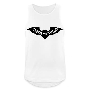 Chauve-souris Trick or Treat - Débardeur respirant Homme - blanc - Devant - Nick (188cm)