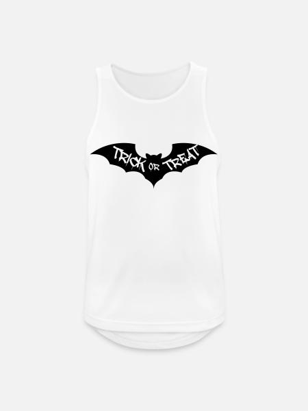 Bat Trick or Treat - Men's Breathable Tank Top - white