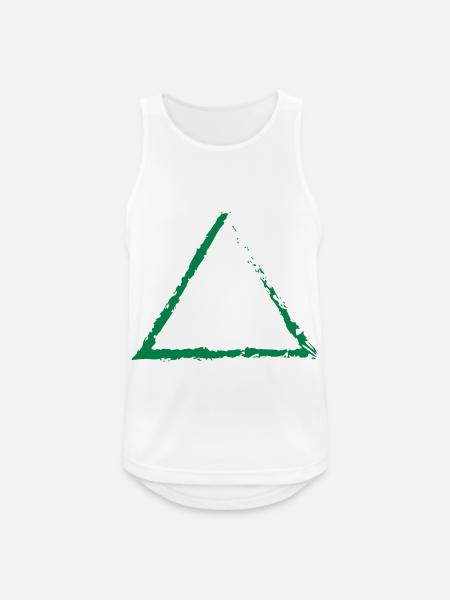 Triangle - Débardeur respirant Homme - blanc