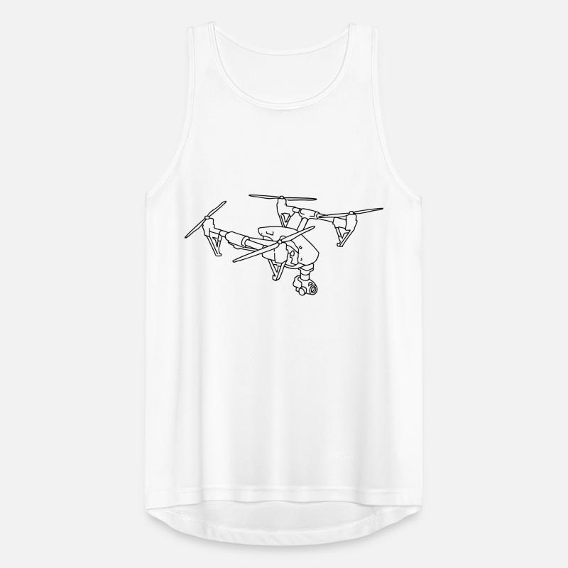 Drohne Männer Tank Top atmungsaktiv