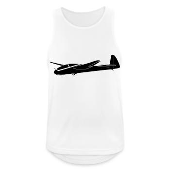 szd bocian - Männer Tank Top atmungsaktiv - Weiß - Vorne - Nick (188cm)