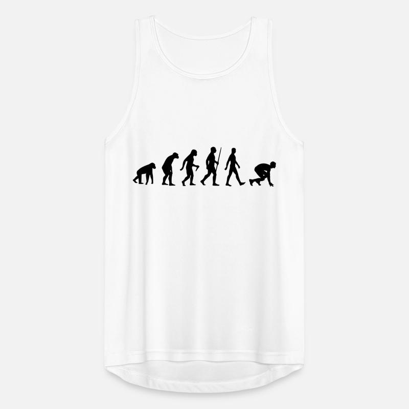 Athlétisme Sprint Sprinter Sprinting Evolution Débardeur respirant Homme