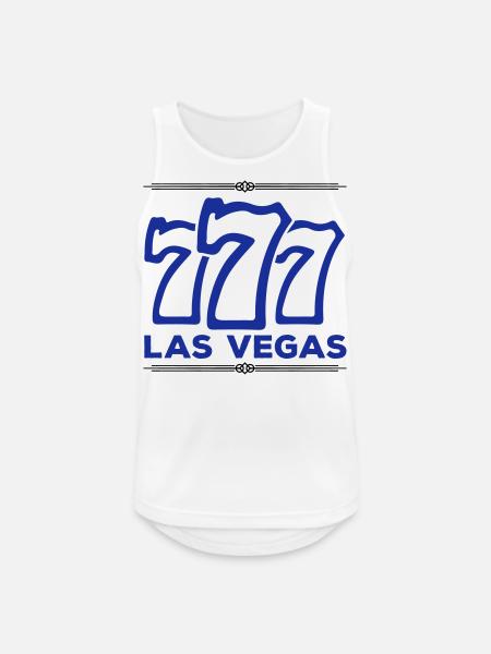 Las Vegas 777 - Men's Breathable Tank Top - white