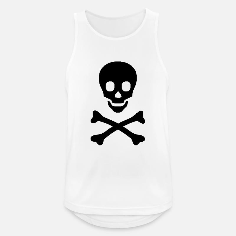 Gift - Männer Tank Top atmungsaktiv - Weiß