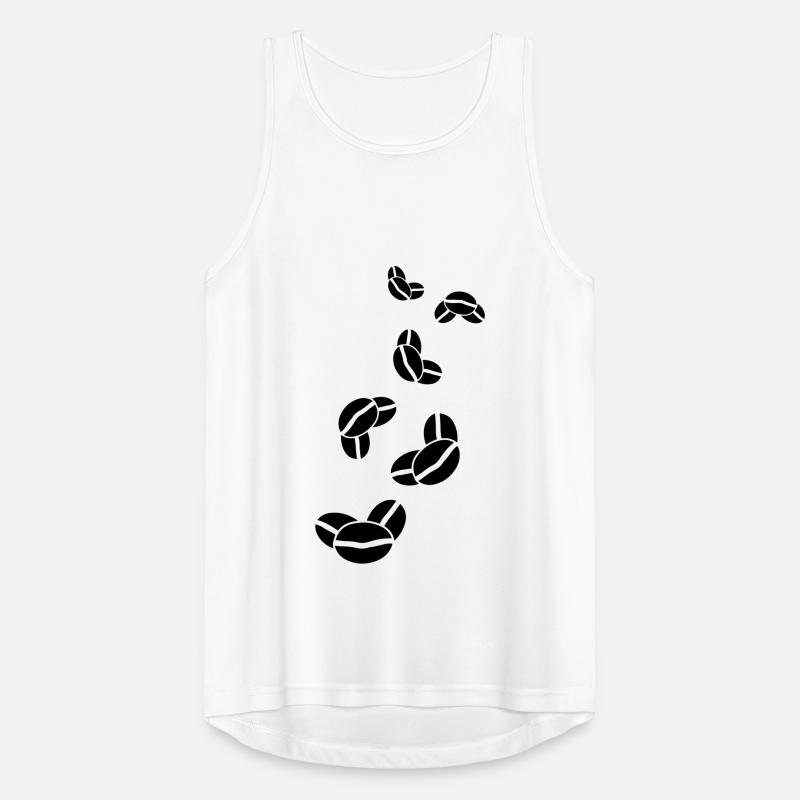 Coffee Bean Symbol Men's Breathable Tank Top