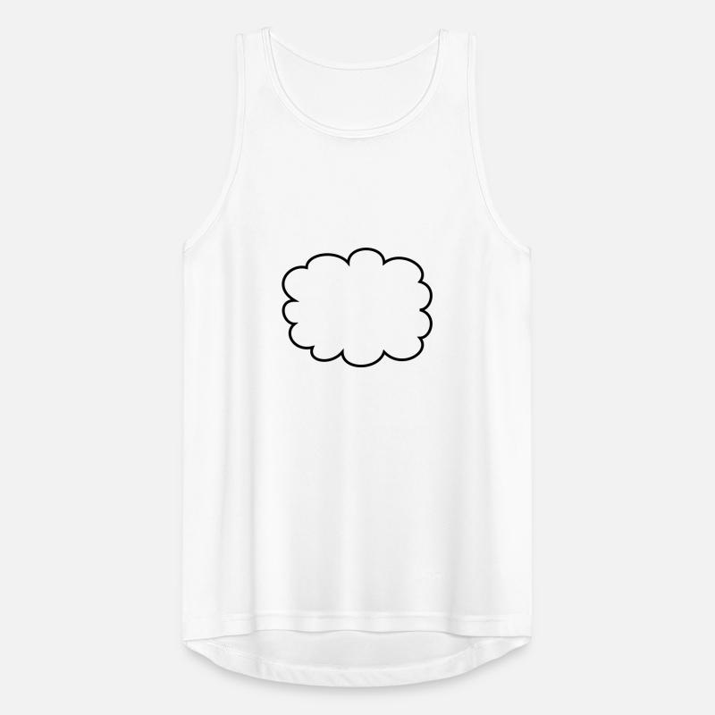 Cloud, bubble Débardeur respirant Homme
