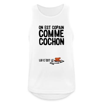 thick as thieves citation1 term - Men's Breathable Tank Top - white - Front - Nick (188cm)