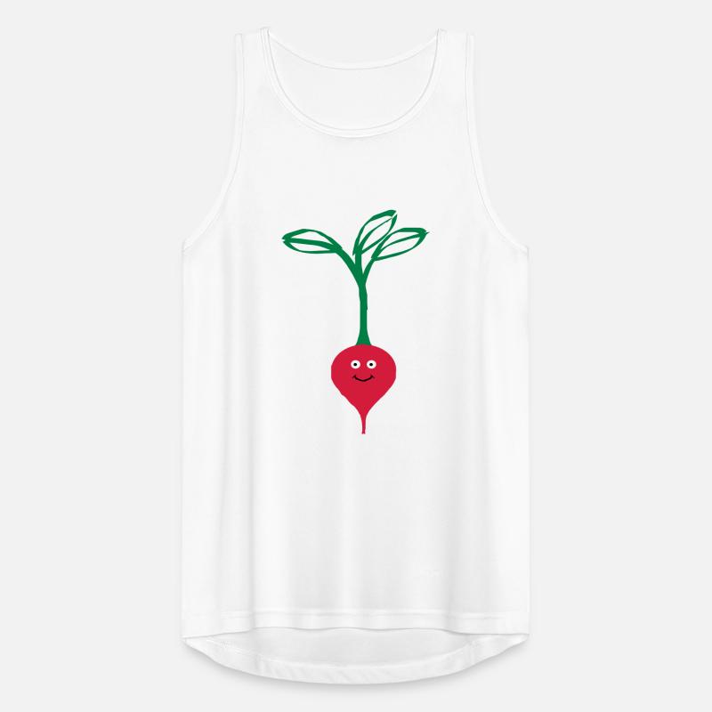 Radieschen Männer Tank Top atmungsaktiv