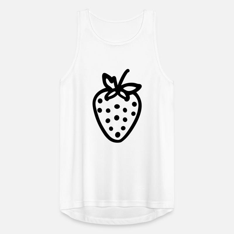 Erdbeere Männer Tank Top atmungsaktiv