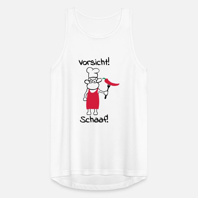 Vorsicht schaaf! Männer Tank Top atmungsaktiv