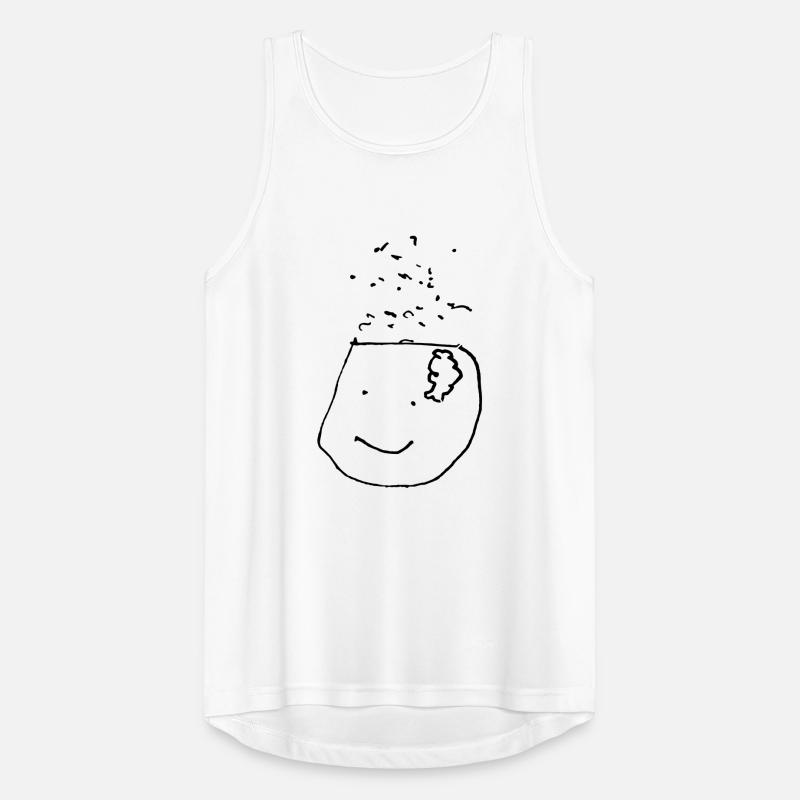 brain Männer Tank Top atmungsaktiv