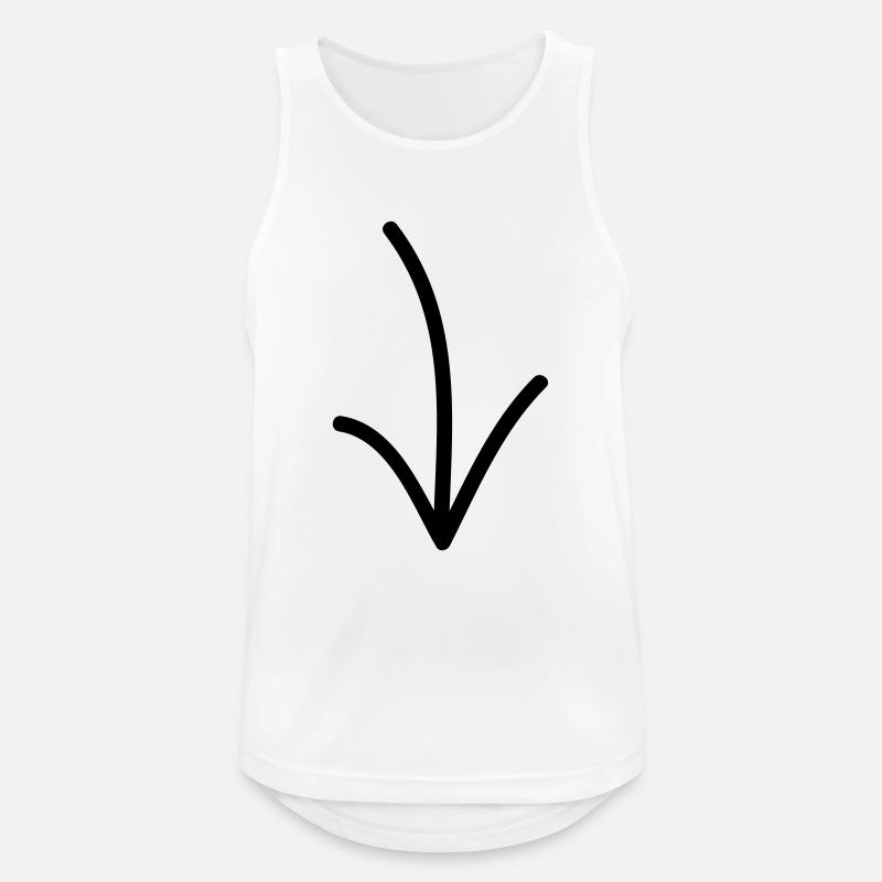 Das Kind bin ich! - Männer Tank Top atmungsaktiv - Weiß