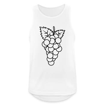 Grapes fruit fruit - Men's Breathable Tank Top - white - Front - Nick (188cm)