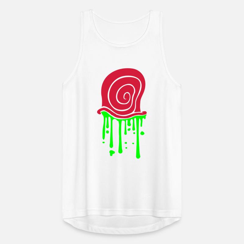Snail shell, snail, slime, disgusting, slimy Men's Breathable Tank Top
