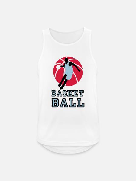 basketball_072011_p_3c - Men's Breathable Tank Top - white