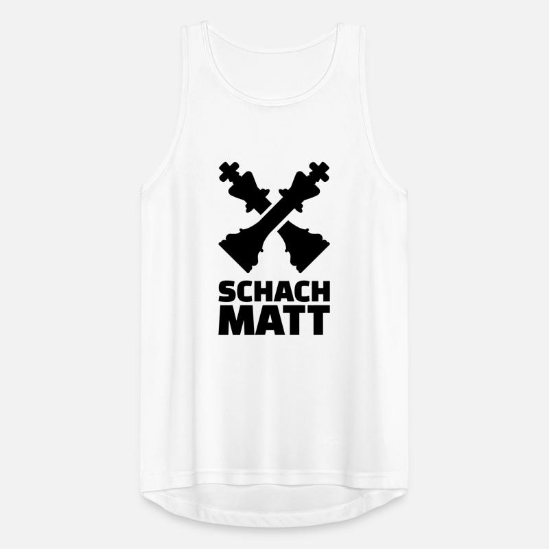 Schach Männer Tank Top atmungsaktiv