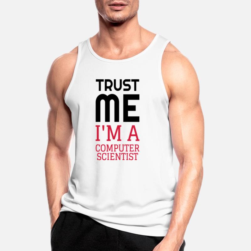 Computer Engineer Informatiker Informaticien Men's Breathable Tank Top