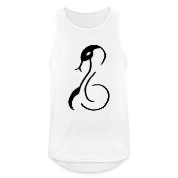 Cobra - Débardeur respirant Homme - blanc - Devant - Nick (188cm)