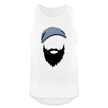 Guy Doe - Men's Breathable Tank Top - white - Front - Nick (188cm)