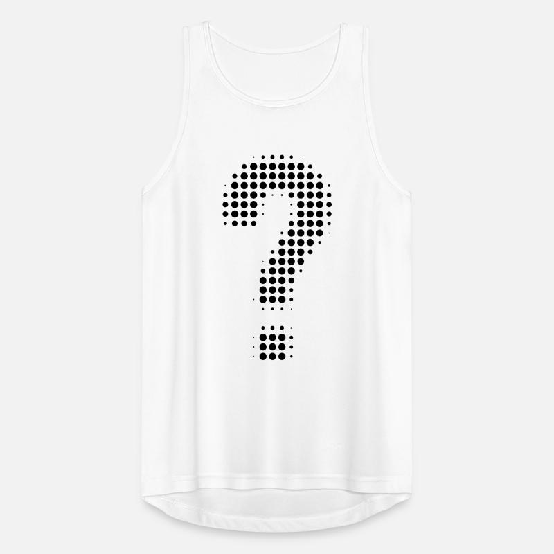 Optique pixel point d’interrogation Débardeur respirant Homme