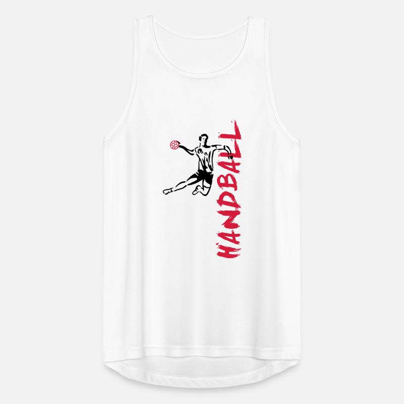 Handballer seitlich Männer Tank Top atmungsaktiv