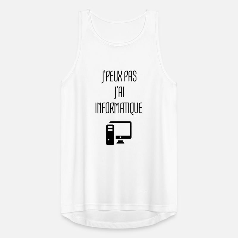 Computer Engineer Informatiker Informaticien Men's Breathable Tank Top