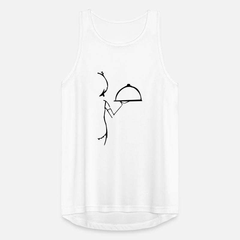 Restaurant, Crew, Kellnerin Männer Tank Top atmungsaktiv
