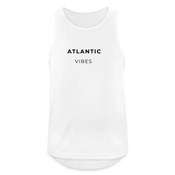 ATLANTIC VIBE - Men's Breathable Tank Top - white - Front - Nick (188cm)