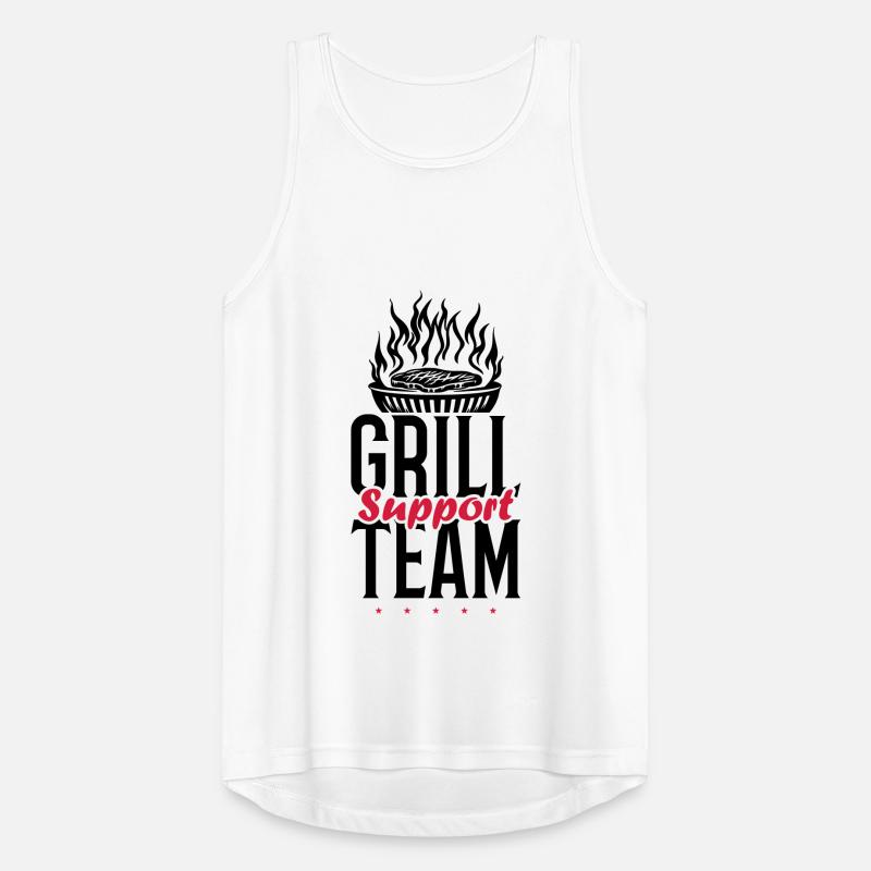 Grill Support Team Men's Breathable Tank Top