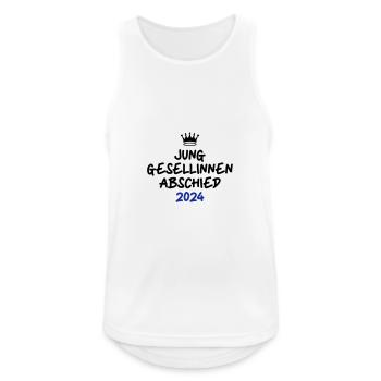 Hen Party 2024 Hen - Men's Breathable Tank Top - white - Front - Nick (188cm)