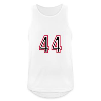 44 Number Years Jersey - Men's Breathable Tank Top - white - Front - Nick (188cm)